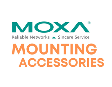 Moxa V1200 Desk-mounting Kit - Desk-mounting kit with 2 plates (44.8 x 99 x 5.7 mm each) and 4 M3 x 5 mm screws for the V1200 Se by MOXA